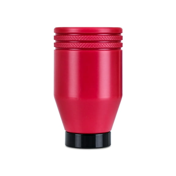 Mishimoto Weighted Shift Knob Compatible with Subaru WRX 2022 , Red on Black