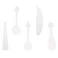 thumbnail image 2 of 5pcs Creative Bookmark Mold Craft Making Novel Silicone Epoxy Casting Mold, 2 of 7