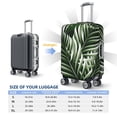 thumbnail image 6 of Xecao Tropical Palm Leaves1 print Elastic Luggage Cover, with double-sided print , is perfect for travel, business, and daily use, 6 of 9