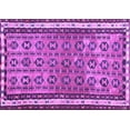thumbnail image 1 of Ahgly Company Indoor Rectangle Abstract Purple Contemporary Area Rugs, 8' x 10', 1 of 4