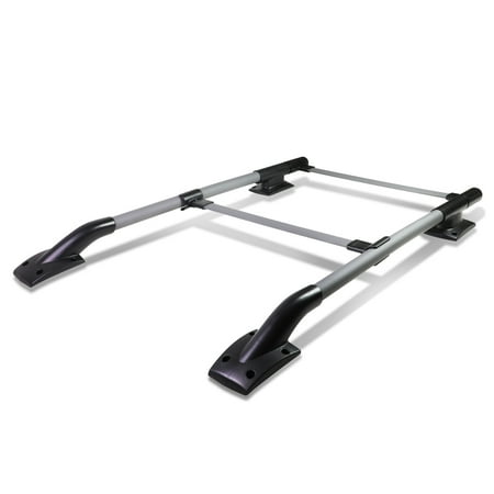 2008 Nissan Frontier Door (For 05-17 Nissan Frontier 4-Door OE Style Roof Rack + Adjustable Cross Bar Set (Metallic/ Black) 10 11 12 13 14 15)