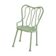 thumbnail image 4 of Silla en miniatura para casa de muñecas, estilo nórdico, de hierro, juguete ligero para niños, bricolaje Verde, 4 of 9