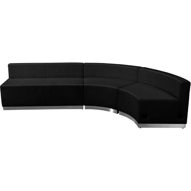 Flash Furniture Hercules Alon 3 Pièces de Réception en Noir