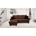 thumbnail image 2 of Sala Esquinera El Bazar Store Denver Chocolate, 200x140 cm, Lado derecho e Izquierdo, Lino nacional, Sofa, 2 of 8