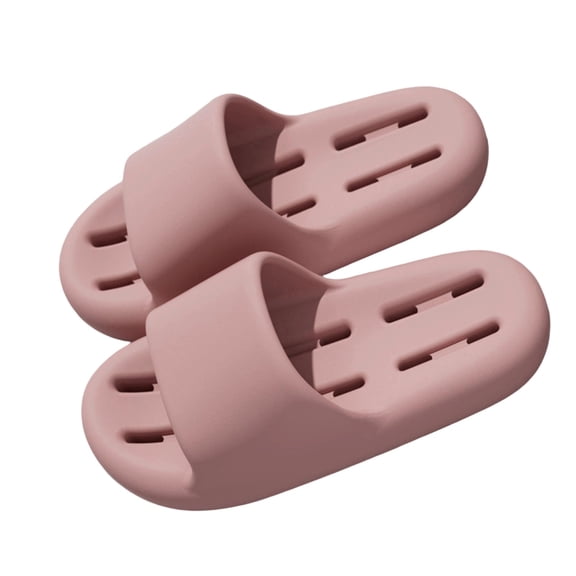 Gnshining Shower Shoes For Women and Men Skidproof Bathroom Shoes Fast Drying Beach Slippers Soft-Soled Couple Slippers Indoor Outside House Slippers