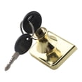 thumbnail image 3 of Premium Gold Glass Door Lock Latch Suitable for Wine Storage Solutions, 3 of 8