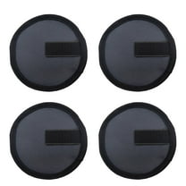 4 Pack Fishing Lure Covers with Velcro, Durable Lure Protector Shields for Hooks & Rod Safety, Essential Fishing Gear for Bass Trout Saltwater Freshwater Anglers