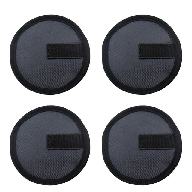 2/4/6 Pcs Couvertures de Pêche Lavables avec Canne à Pêche, Gants de Pêche Portables, Protecteurs d'Hameçons Rouges pour Pêche, Hameçons Lents pour Pêcheur, Cisailles à Doré, Manchons pour Canne à Glace