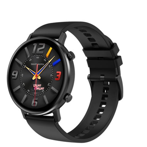 Heartrate Watch Bluetooth-compatible 5.0 Impermeable Presión arterial Oxígeno Reloj de pulsera Reloj de fitness, Negro kenally EL000384-01B