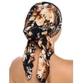 thumbnail image 2 of Ashford & Brooks Women's Pretied Printed Fitted Headscarf Chemo Bandana, 2 of 3