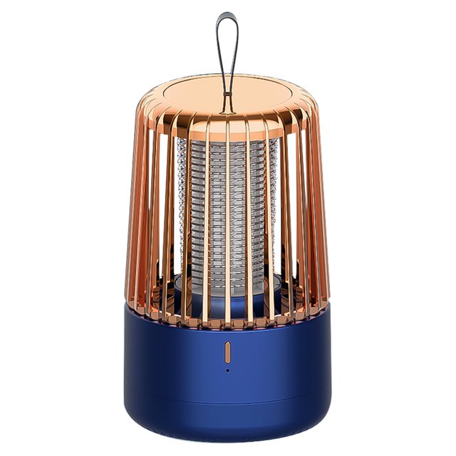 USB Mosquito Killer Light 5V 5W Bug Zapper portátil 1200mAh con gancho (azul) Ehuebsd Para estrenar