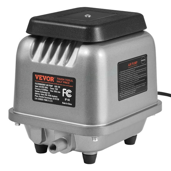 SKYSHALO Linear Air Pump 109 L/Min Septic Aerator Pump 1/2 Acre 10ft Pond Aeration