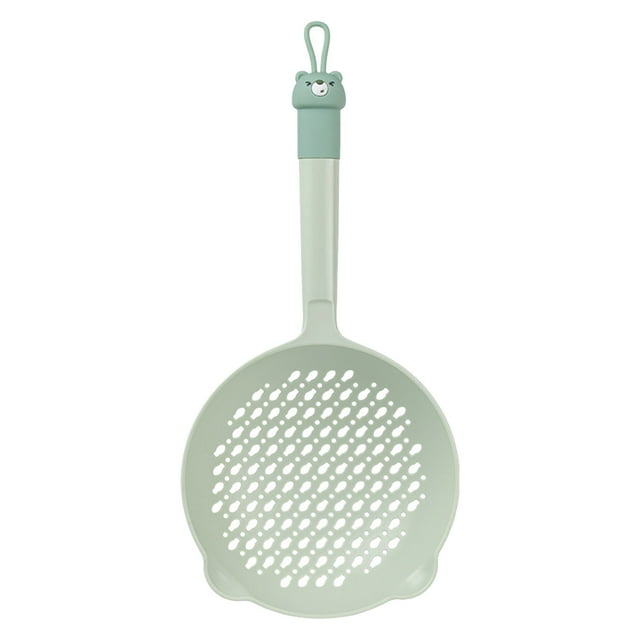 Cuchara Espumadora De Cocina, Cucharón Colador De Araña De Malla Fina De Nailon ConResistente Al Calor Para Freír Y Escurrir, 6,7x14,4