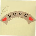 thumbnail image 3 of PBPBOX Wedding Banner Multicolor Love Letters Burlap Decor Perfect for Valentine and Engagement, 3 of 8