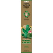 (4 pack) Genieco 20 Count Adventure: Extra Rich Incense Stick: Flowering Cactus (Lemon, Cactus and Coconut Blend) Floral Scent Family