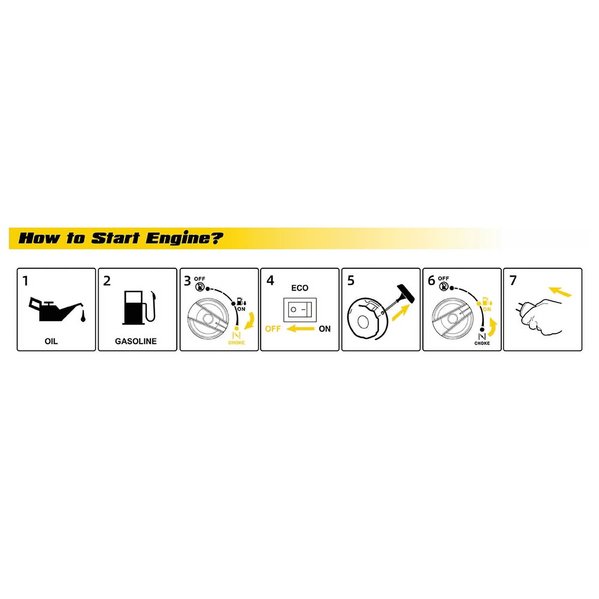 Aceup Energy 4000 Watt Portable Inverter Generator, Gas Powered Generator Quiet for Home, 3500W RV-Ready, EPA Compliant