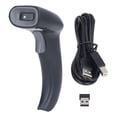 thumbnail image 1 of Ymiko QR Code Reader 2.4G Wireless Barcode Scanner USB Receiver Black, 1 of 8