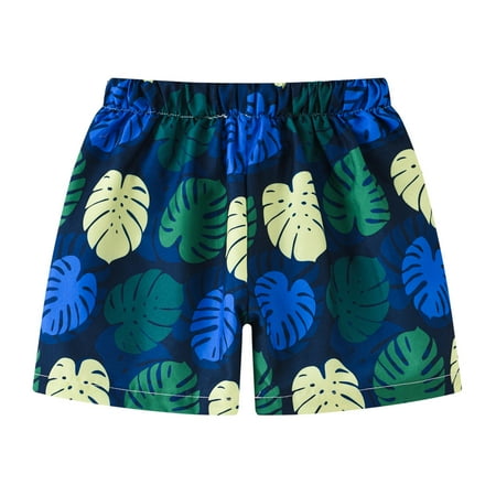 

QIPOPIQ Girls Clothes Clearance Toddler Baby Boys Cute Cartoon Pattern Print Beach Pants Summer Loose And Comfortable Kids Shorts