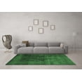 thumbnail image 3 of Ahgly Company Indoor Round Persian Emerald Green Traditional Area Rugs, 5' Round, 3 of 4