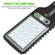thumbnail image 5 of Luz de pared solar LED Lámpara con sensor de movimiento para exteriores Lámpara remota para jardín (72COB) Wdftyju Para estrenar, 5 of 6