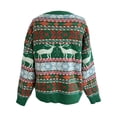 thumbnail image 3 of Christmas Sweaters for Women 2025 Long Sleeve Crewneck Vintage Xmas Pullover Sweater Jumper Tops, 3 of 6
