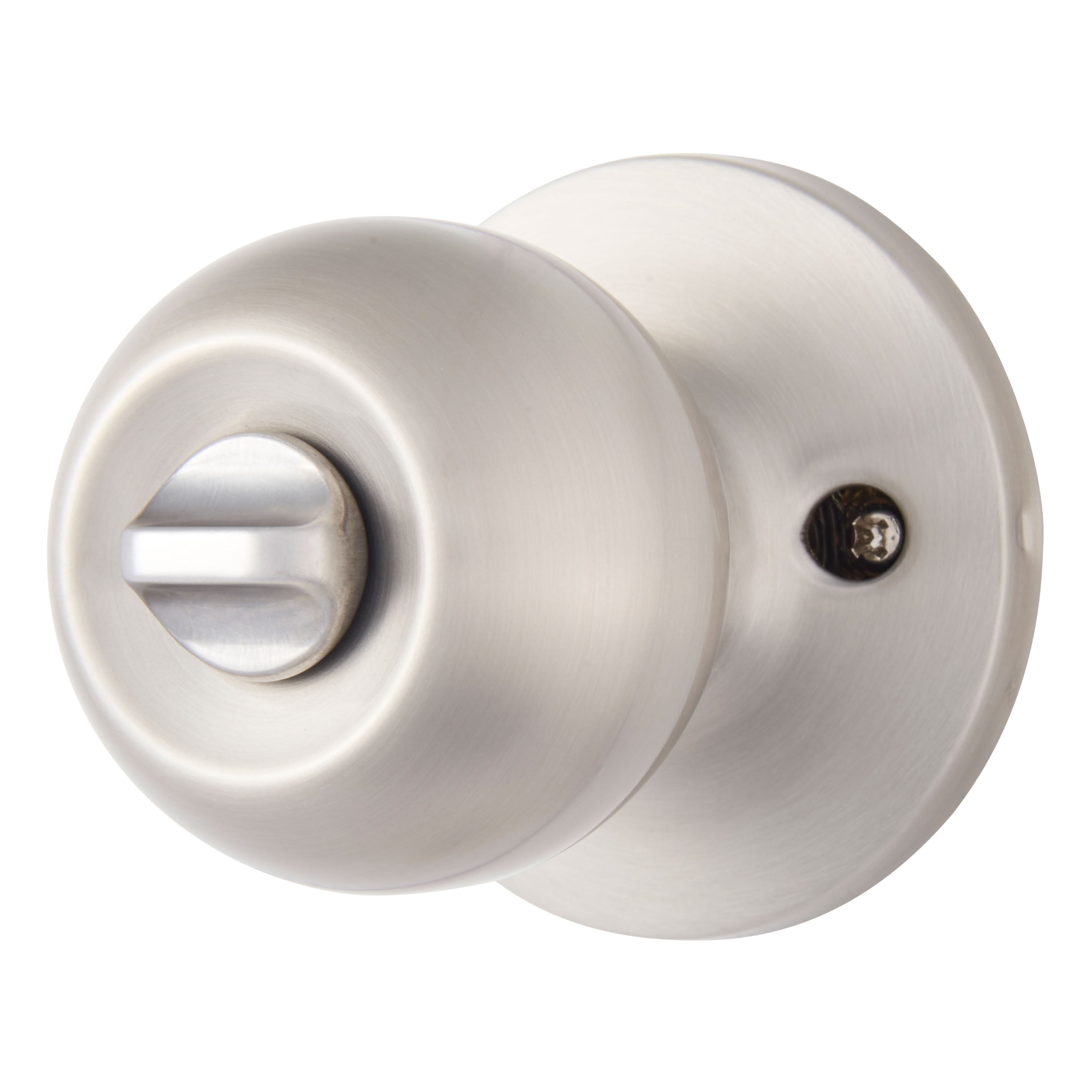 Brinks Keyed Entry Satin Nickel Ball Doorknob and Deadbolt Combo Pack