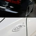 thumbnail image 3 of 2pcs Jesus Fish Decal Sticker Silver,3D Car Chrome Decal Emblem Sticker Religious God for Jesus Christian Fish Symbol, 3 of 4