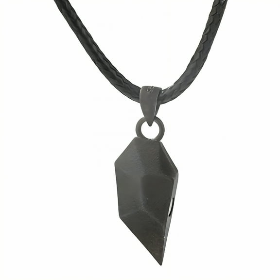 DESIGNICE Couples Necklace,Form-Secure Cute Necklaces,Perfectly Buffed Heart Locket Necklace,Black