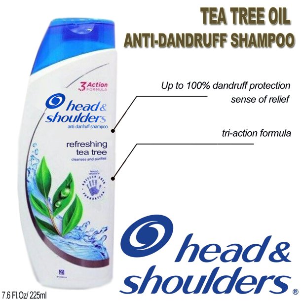 Head & Shoulders Refreshing Tea Tree Shampoo 225ml