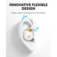 thumbnail image 2 of Soundcore Sport X20 de Anker, auriculares de entrenamiento verdaderamente inalámbricos, ganchos para las orejas giratorios y extensibles, cancelación de ruido, graves profundos, IP68 a prueba de agua,, 2 of 5