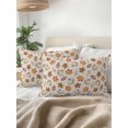 thumbnail image 3 of Outdoor Pillows Waterproof, White Pumpkins Fall Bedding Throw Pillows with Insert for Couch Sofa Bed, Thanksgiving Maple Leaves Beige 12x20 Inch Pillowcases Decorative Camping Patio Pillow Set of 2, 3 of 8