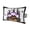 Purple, Bright Orange, White, Jet Black, variant on Chaise Lounge Headrest Pillow 1 Pack, Black Pumpkins Halloween Waterproof Chair Pillows with Insert & Adjustable Elastic Strap for Beach Pool Recliner, Purple Gnomes Dead Trees Outdoor Patio Pillow
