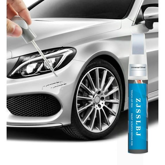 Car Scratch Repair,Scratch Remover for Vehicles,Car Remover Scratch Paint Pen Car Touch Up Paint Fill Paint Pen,Car Accessories Touch-up Pen Car Scratch Remover for Deep Scratches (Silver)