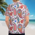 thumbnail image 6 of High Quality Hawaiian Shirts for Men Short Sleeve Aloha Beach Shirt Floral Summer Casual Button Down Shirts Blouses UCQRAX, 6 of 7