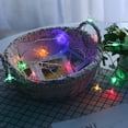 thumbnail image 3 of JANGSLNG LED Cherry Blossom Fairy String Lights Colorful Romantic Ambient Light Nightlight for Garden, 3 of 8