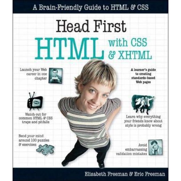 Pre-Owned Head First HTML with CSS & XHTML (Paperback) 1600330045 9781600330049