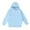 Blue, variant on Oversize Girls Pet Pouch Hoodies Cat and Dog Pouch Puppy Animal Carriers Hooded Sweatshirts With Zipper Pocket Kangaroo