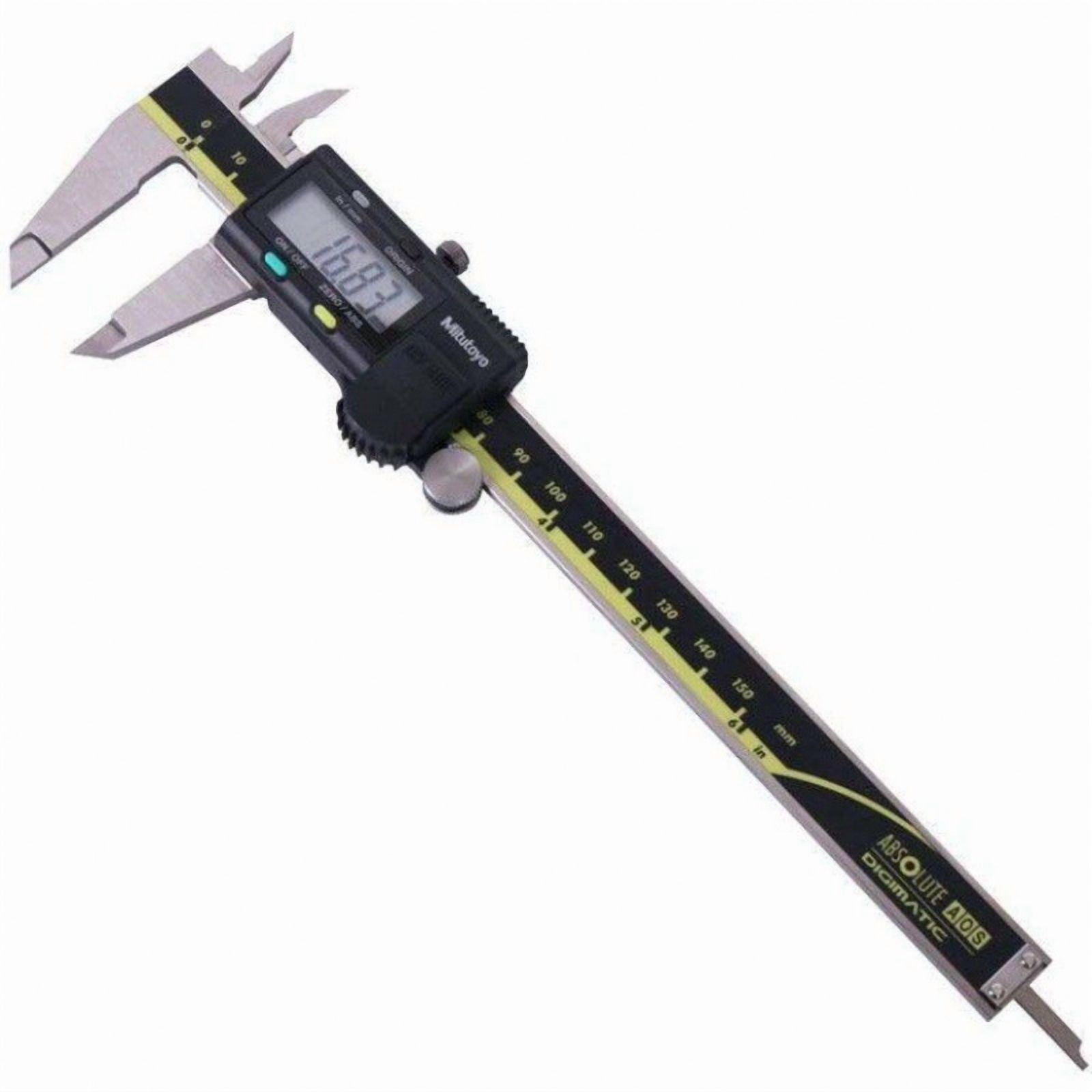 Mitutoyo 500-197-30 Digital Caliper, 0-8"/200mm Range, 0.0005"/0.01mm Res, Professional Tool