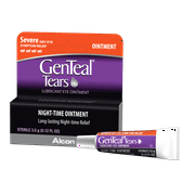 Genteal Adult Dry Eye Care Nighttime Lubricant Eye Ointment, 3.5 Grams, 1 Pack, (0.12 fl oz)