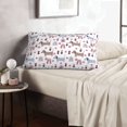 thumbnail image 6 of Pofeuu Cute Dog Print Polyester Microfiber Plush Pillowcases, Super Soft and Cozy Pillow Case Covers with Envelop Closure（Pillow core not included）-16"x24", 6 of 6