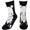 thumbnail image 4 of JJMax Women's Cats and Dogs Tickle Tummies Socks, 4 of 5
