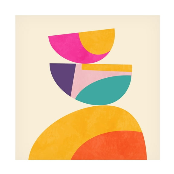 Trademark Fine Art Ana Rut Bre Pattern3 Mid Bunt 4 Canvas Wall Art