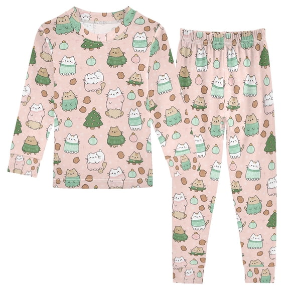 Pajama Pushkin Cat Cute Comfortable Cotton Two-piece Pajama Set