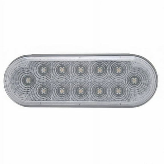 United Pacific 38122 Brake/Tail/Turn Signal Light   12 Led 6" Oval