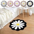 thumbnail image 1 of Summer Savings! Gspmoly Cute Bathroom Mats Flower Rugs Absorbent Non Slip Mats Soft Machine Washable Rug Mats for Bedroom Kitchen Bathroom Toilet Floors 26 X 26 Inches Summer Savings, 1 of 6