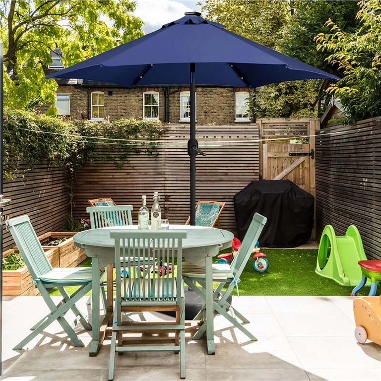 blue wave patio umbrellas Amazon.com : Blue Wave Captiva 10-ft Octagonal Cantilever Umbrella