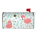 thumbnail image 2 of Xecao Cute Flamingo for Mailbox Cover with Magnetic Strips, Waterproof and Sunscreen, Adds a Decorative Touch to Your Garden Yard., 2 of 9