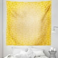 thumbnail image 1 of Yellow Tapestry, Diagonal Swirling Ornate Victorian Damask Patterns on Retro Background Graphic Design, Fabric Wall Hanging Decor for Bedroom Living Room Dorm, 5 Sizes, Yellow, by Ambesonne, 1 of 1