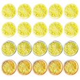 thumbnail image 1 of Citron Tranches Artificielles Mini 20PCS Simulation Décorative Fruits Faux Citron Décor, 1 of 9