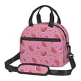 thumbnail image 1 of Balery Watermelon Bolsa de Almuerzo Impresa, Caja de Almuerzo Reutilizable, Bolsa Térmica Aislada para Almuerzo, Bolsa Antiderrames, 1 of 7